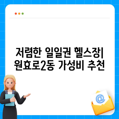 서울시 용산구 원효로제2동 헬스장 추천 | 가격 | 비용 | pt | 근처 | 24시 | 일일권 | 무인 | 2024 후기 top5