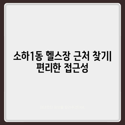 경기도 광명시 소하1동 헬스장 추천 | 가격 | 비용 | pt | 근처 | 24시 | 일일권 | 무인 | 2024 후기 top5