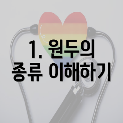 1. 원두의 종류 이해하기