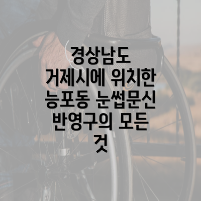 경상남도 거제시에 위치한 능포동 눈썹문신 반영구의 모든 것