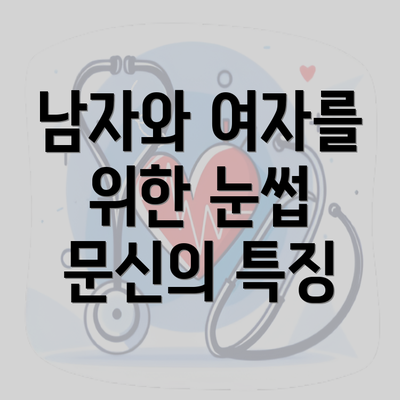 남자와 여자를 위한 눈썹 문신의 특징