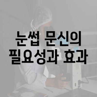 눈썹 문신의 필요성과 효과