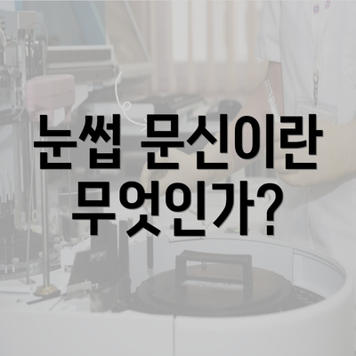 눈썹 문신이란 무엇인가?