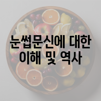 눈썹문신에 대한 이해 및 역사