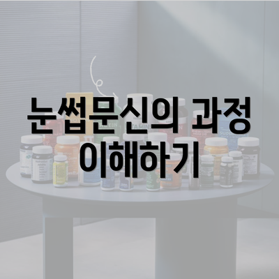 눈썹문신의 과정 이해하기