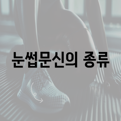 눈썹문신의 종류