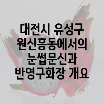 대전시 유성구 원신흥동에서의 눈썹문신과 반영구 차별점 및 관리 방법