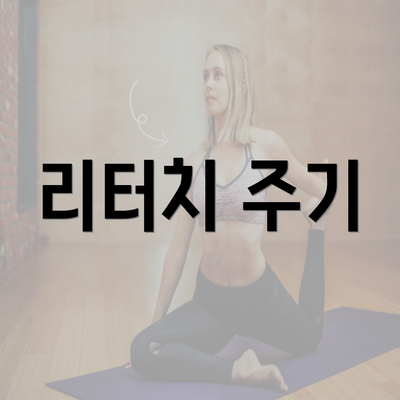 리터치 주기