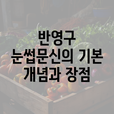 반영구 눈썹문신의 기본 개념과 장점