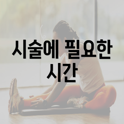 시술에 필요한 시간