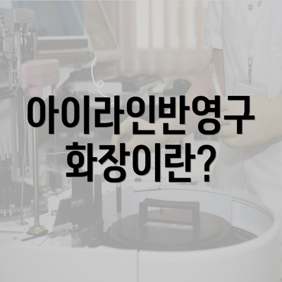 아이라인반영구 화장이란?