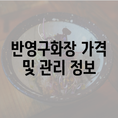 반영구화장 가격 및 관리 정보