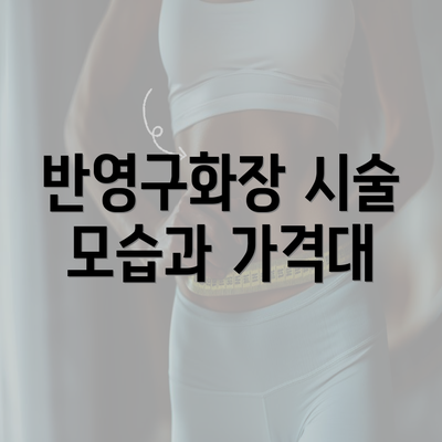 반영구화장 시술 모습과 가격대