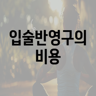 입술반영구의 비용