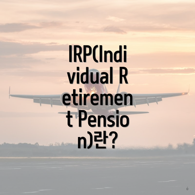 IRP(Individual Retirement Pension)란?