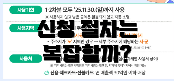 신청 절차는 복잡할까?