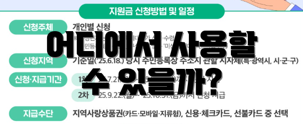어디에서 사용할 수 있을까?