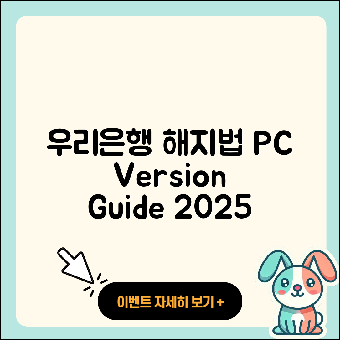 우리은행 pc버전 해지 | 가격 | 고객센터 | 다운로드 | 오류 | 바로가기 | 사용법 | 할인 | 후기 | 2025